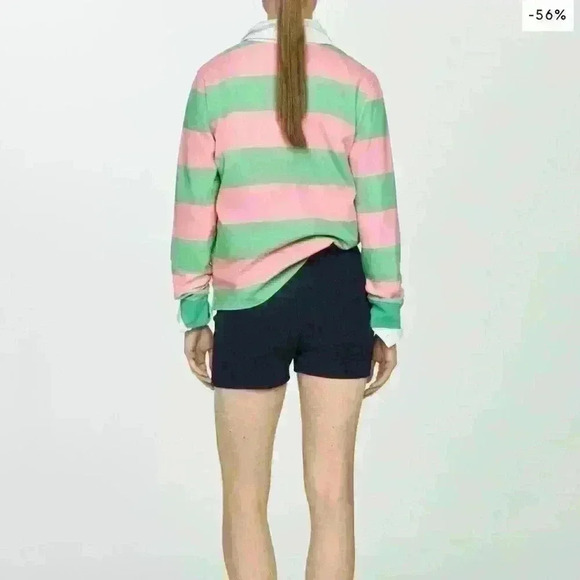 Mango Tennis Club 84" Collared Long Sleeve Tops E02 - Picture 11 of 13